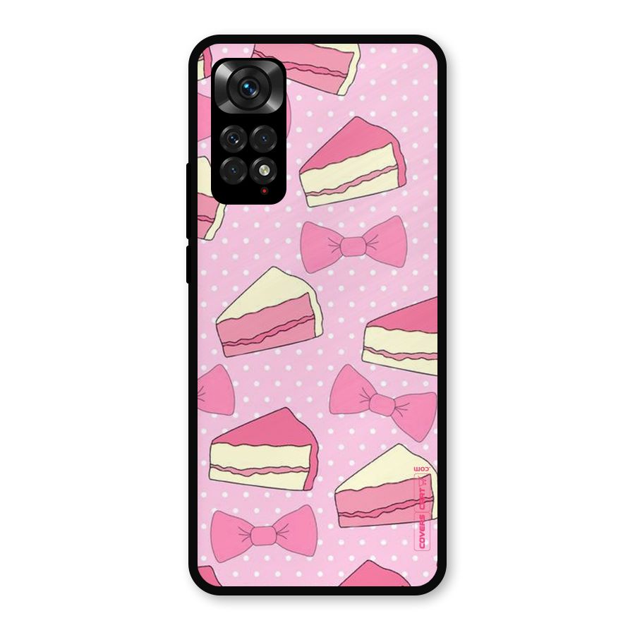 Bow Cake Metal Back Case for Redmi Note 11s