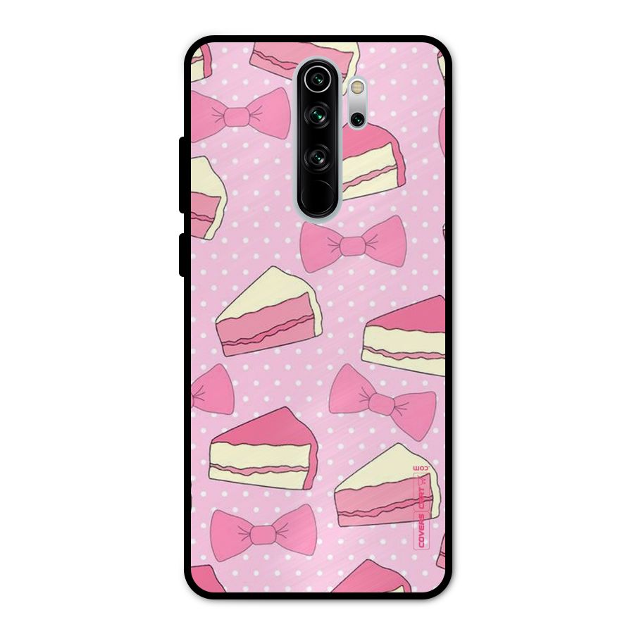 Bow Cake Metal Back Case for Redmi Note 8 Pro