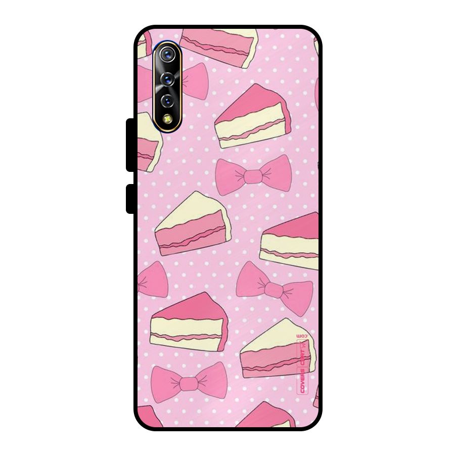 Bow Cake Metal Back Case for Vivo S1