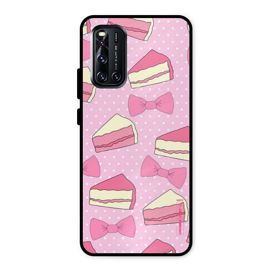 Bow Cake Metal Back Case for Vivo V19