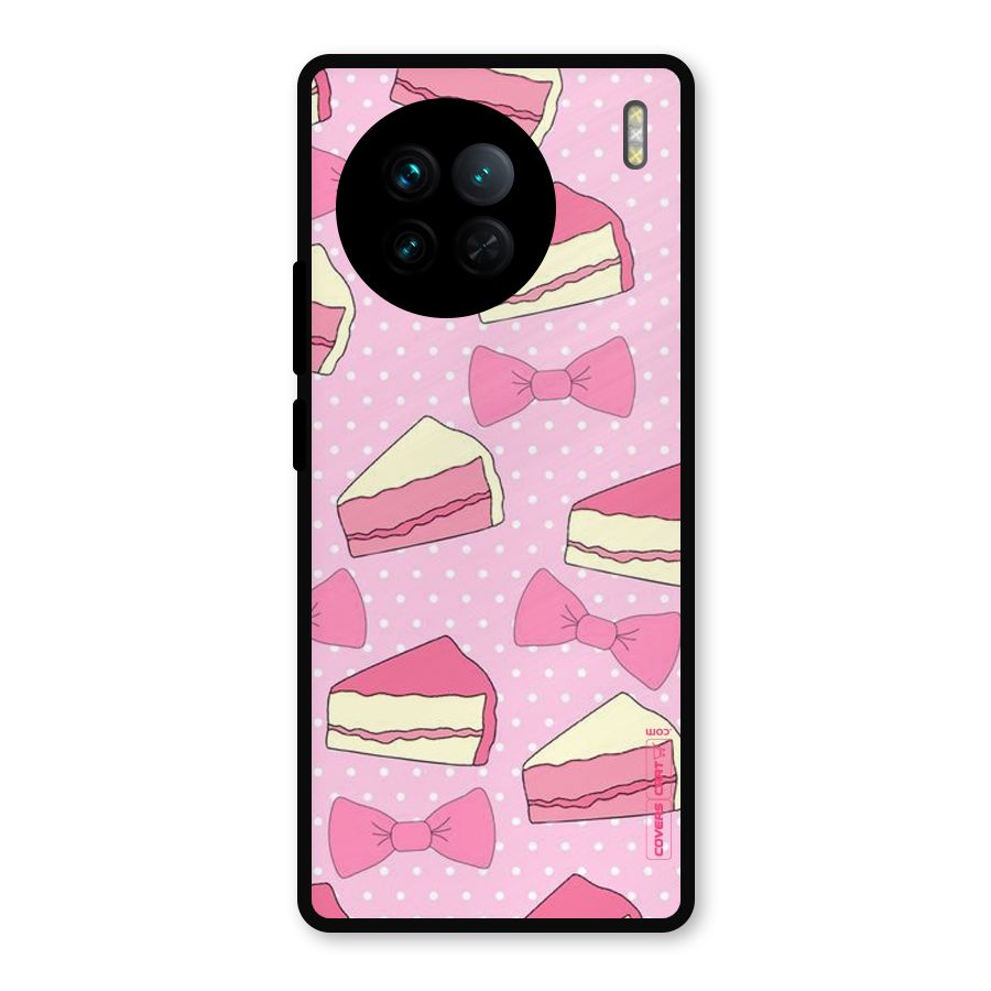 Bow Cake Metal Back Case for Vivo X90