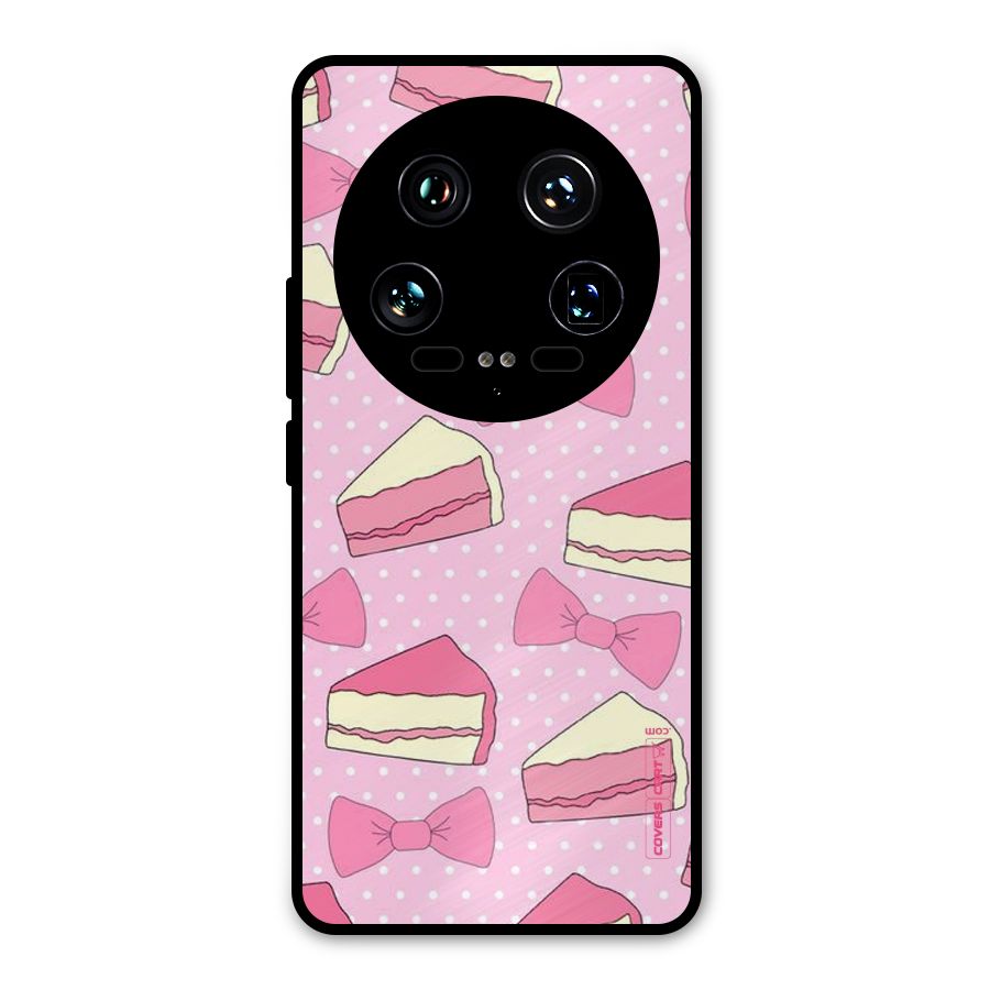 Bow Cake Metal Back Case for Xiaomi 14 Ultra