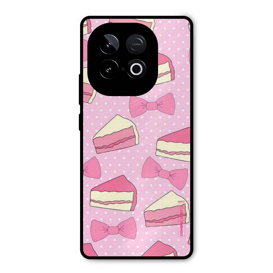 Bow Cake Metal Back Case for iQOO Neo 10