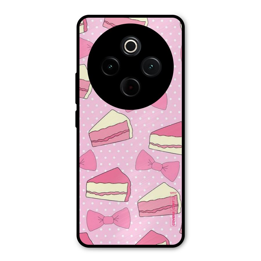 Bow Cake Metal Back Case for iQOO Z10