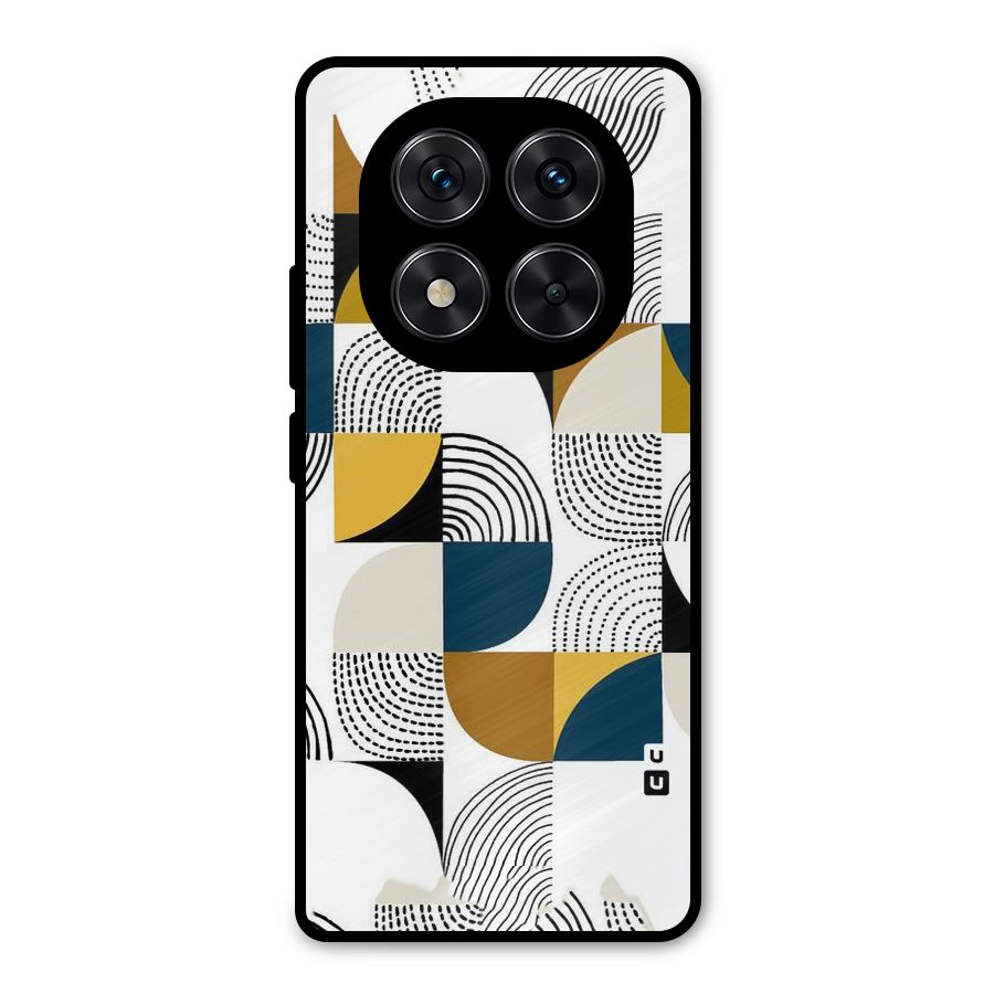 Boxes Pattern Metal Back Case for Poco X7