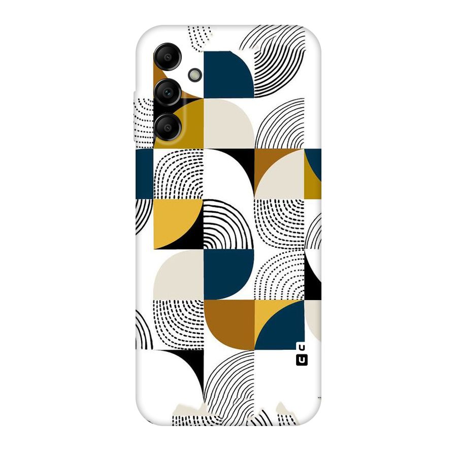 Boxes Pattern Original Polycarbonate Back Case for Galaxy A14 5G