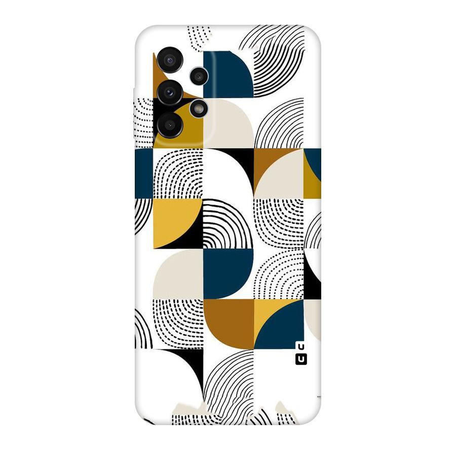 Boxes Pattern Original Polycarbonate Back Case for Galaxy A23