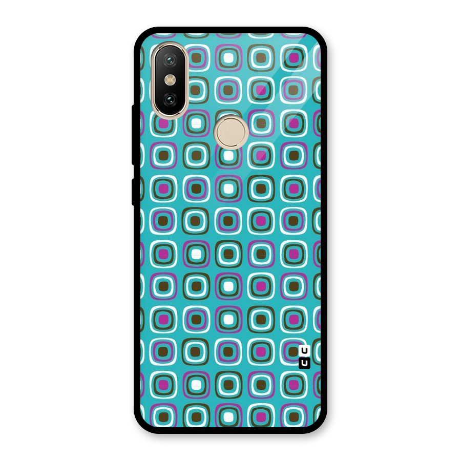 Boxes Tiny Pattern Glass Back Case for Redmi A1