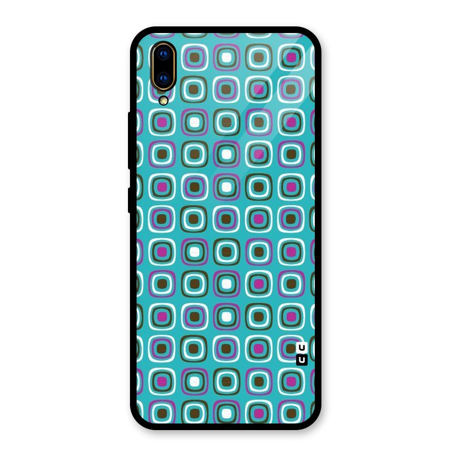 Boxes Tiny Pattern Glass Back Case for Vivo V11 Pro