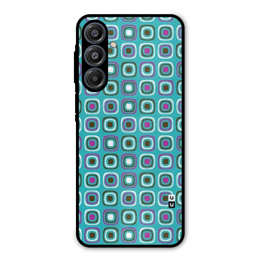 Boxes Tiny Pattern Metal Back Case for Galaxy A16 5G