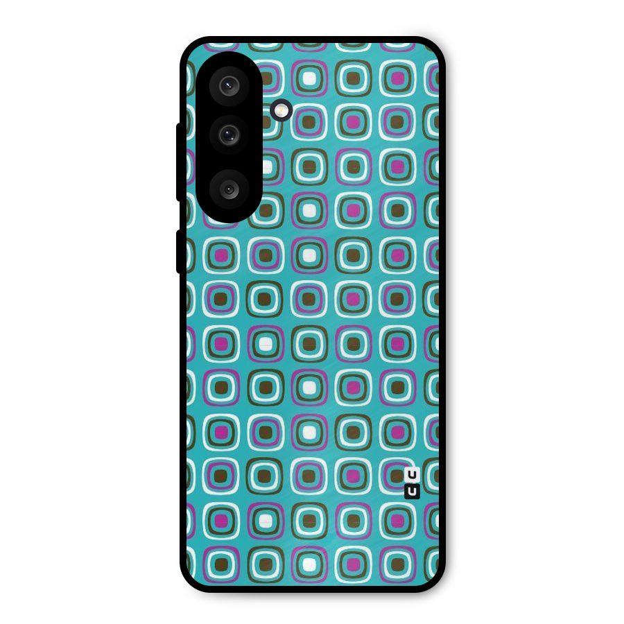Boxes Tiny Pattern Metal Back Case for Galaxy M56