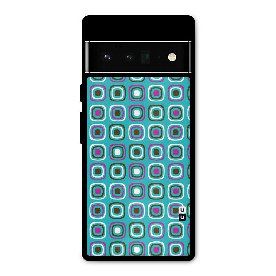 Boxes Tiny Pattern Metal Back Case for Google Pixel 6 Pro