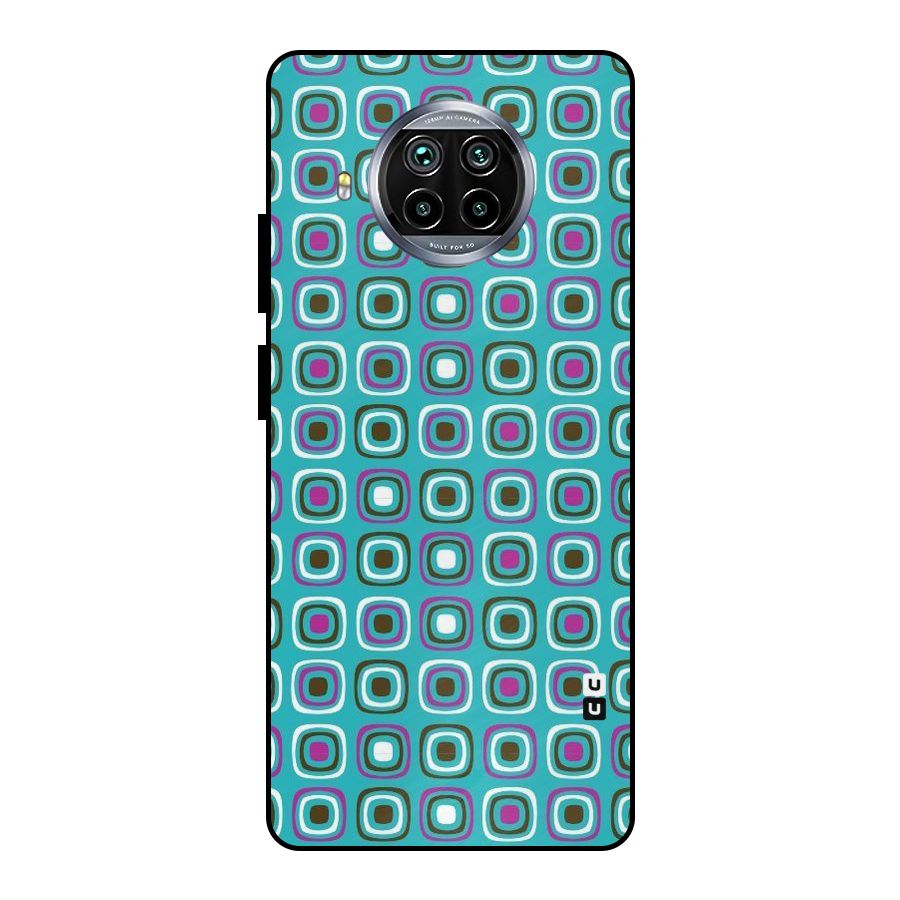 Boxes Tiny Pattern Metal Back Case for Mi 10i
