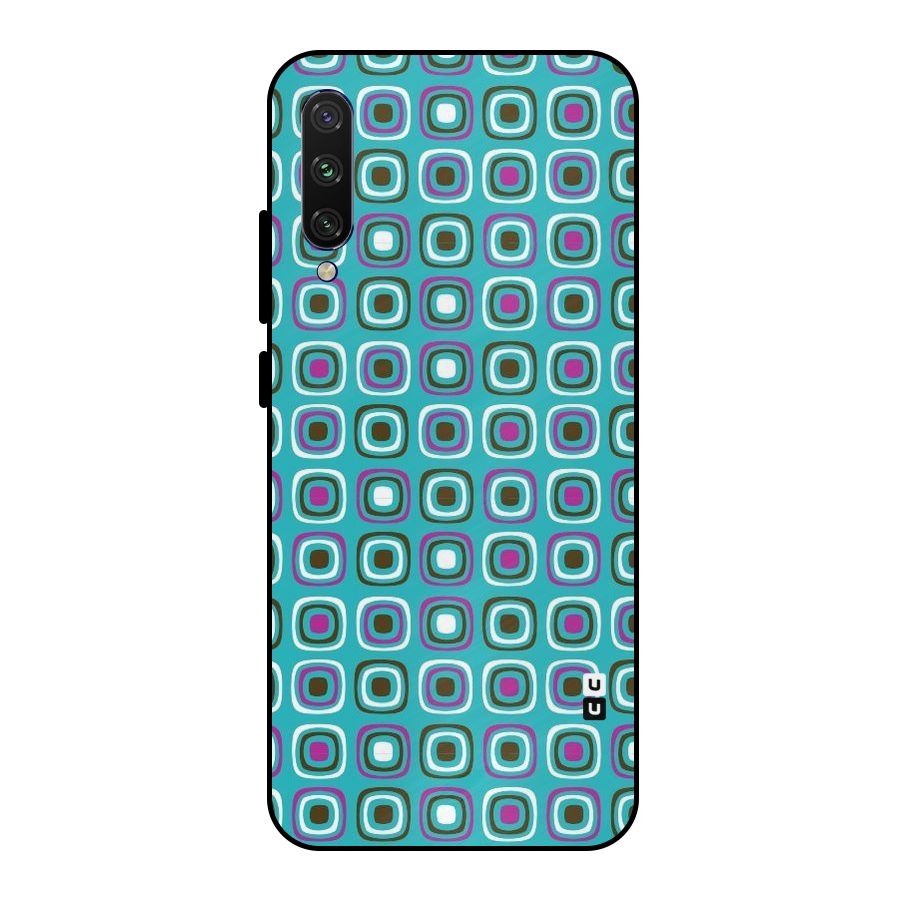 Boxes Tiny Pattern Metal Back Case for Mi A3