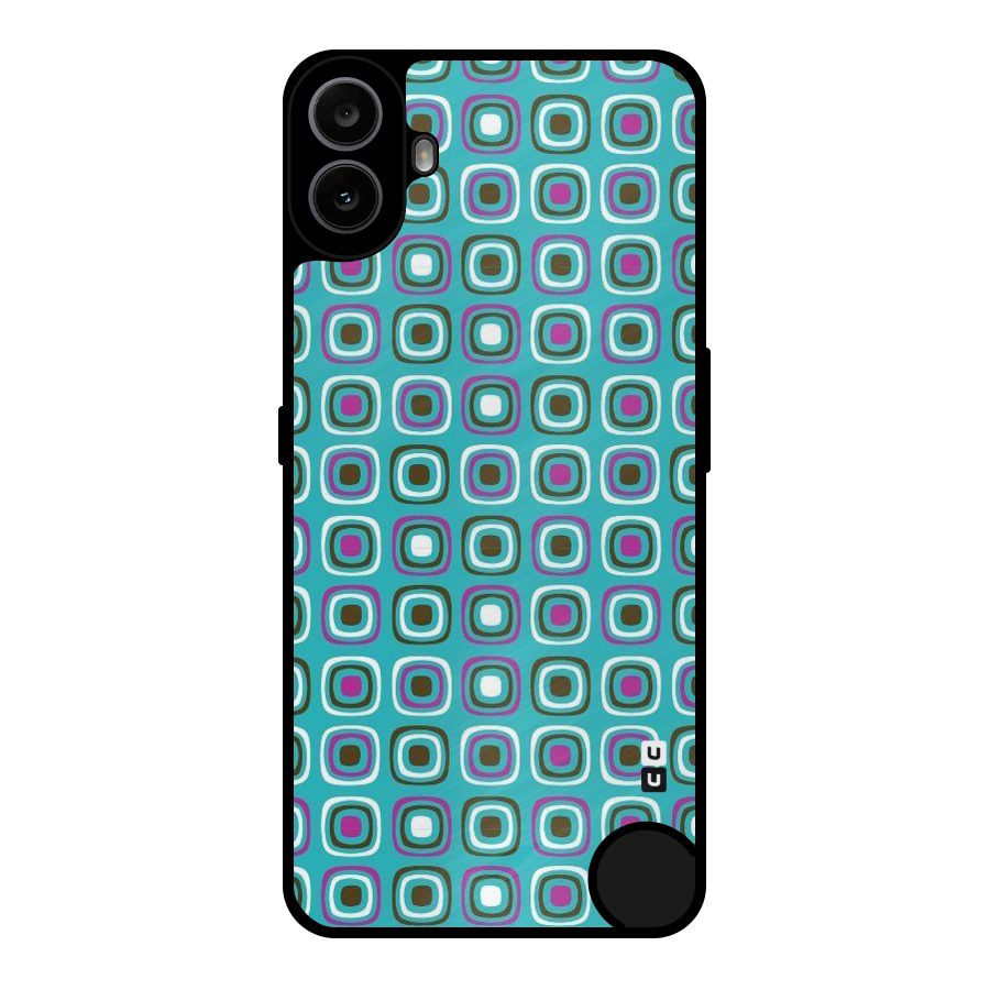 Boxes Tiny Pattern Metal Back Case for Nothing CMF Phone 1