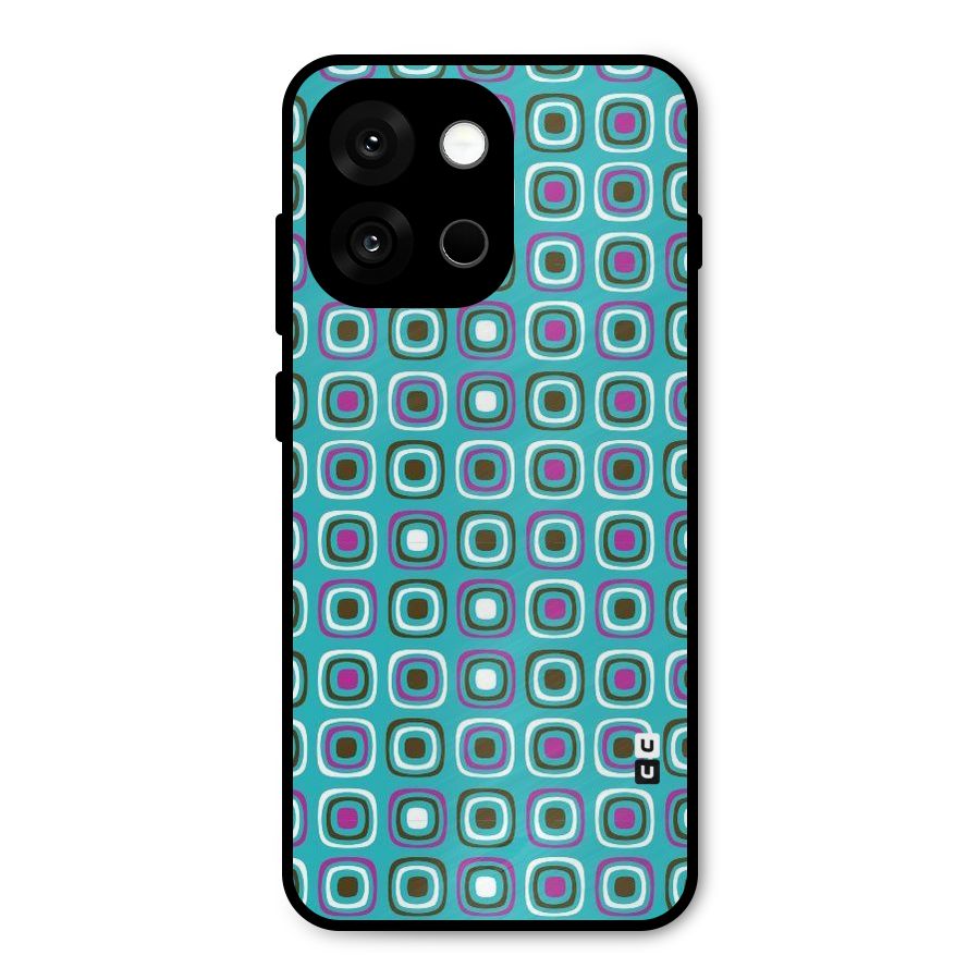 Boxes Tiny Pattern Metal Back Case for OnePlus 13s