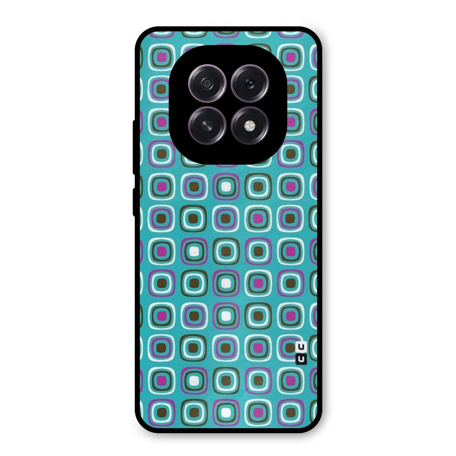 Boxes Tiny Pattern Metal Back Case for Oppo F29