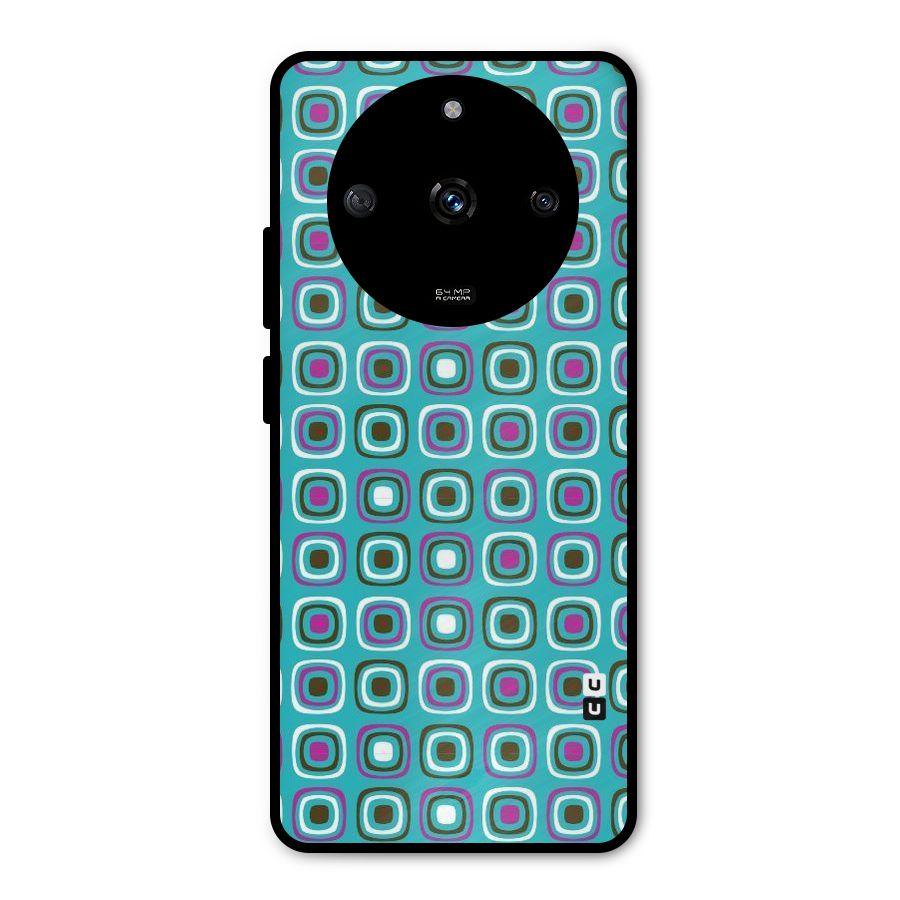 Boxes Tiny Pattern Metal Back Case for Realme Narzo 60 5G