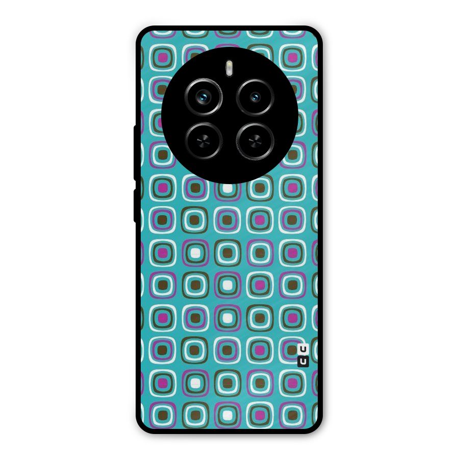Boxes Tiny Pattern Metal Back Case for Realme P1 Pro