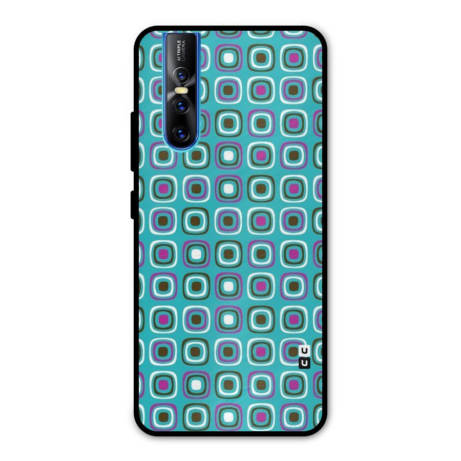 Boxes Tiny Pattern Metal Back Case for Vivo V15 Pro