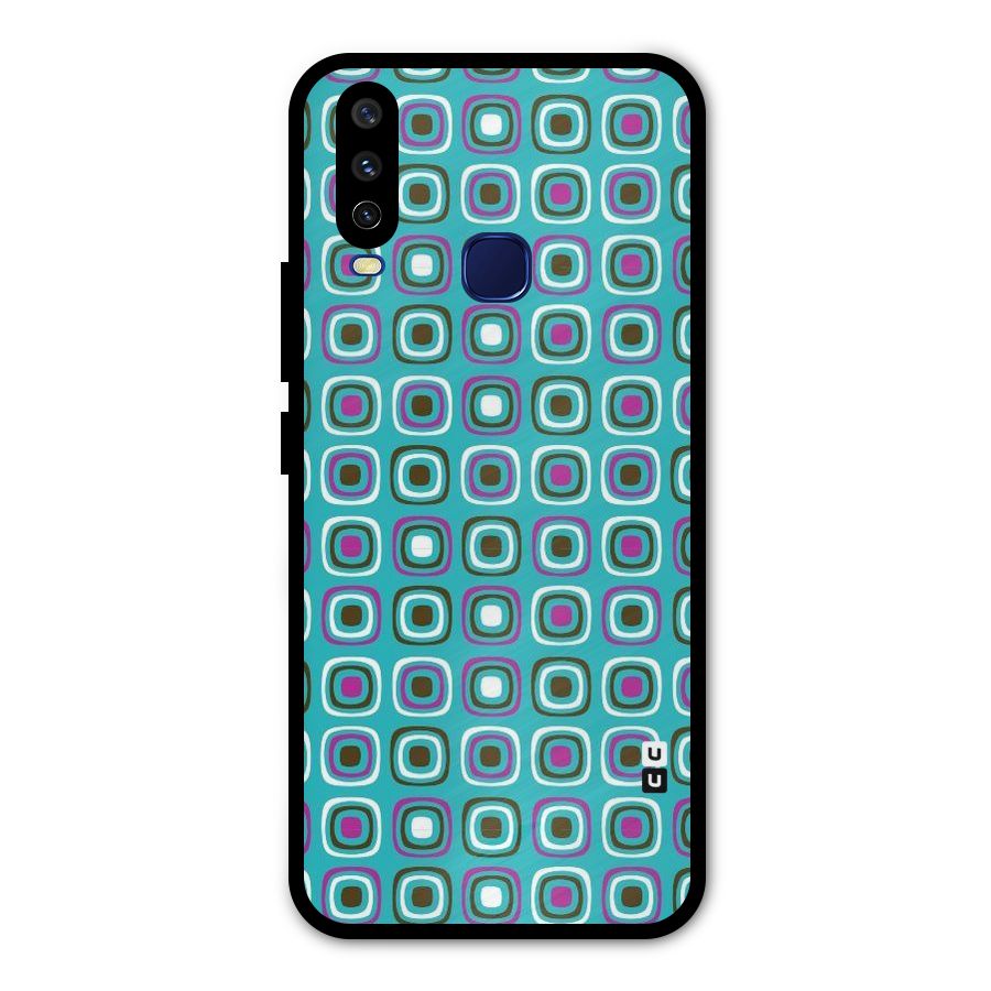 Boxes Tiny Pattern Metal Back Case for Vivo V17