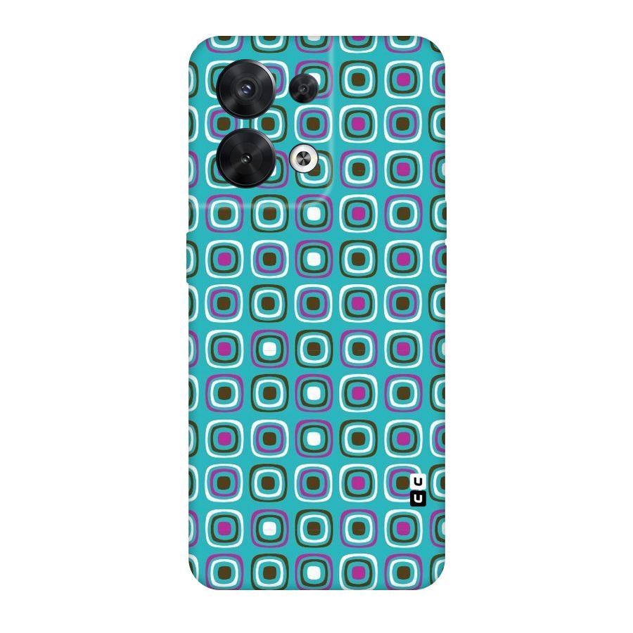 Boxes Tiny Pattern Original Polycarbonate Back Case for Oppo Reno8 5G