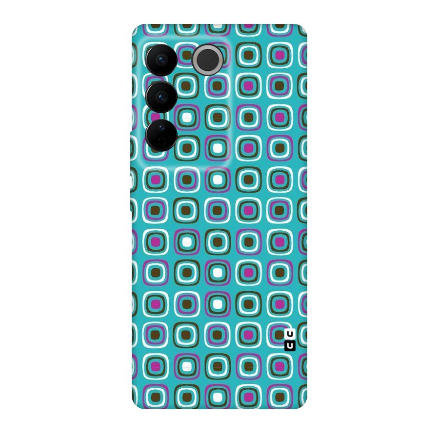 Boxes Tiny Pattern Original Polycarbonate Back Case for Vivo V27