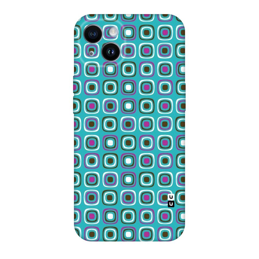Boxes Tiny Pattern Original Polycarbonate Back Case for iPhone 14