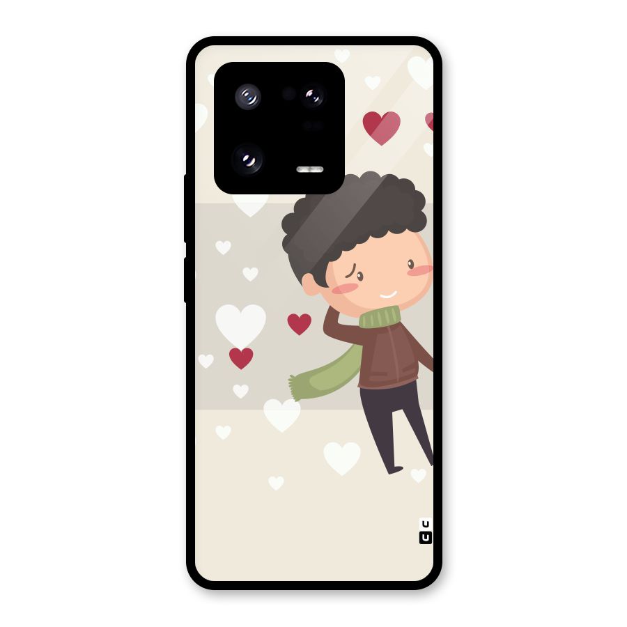 Boy in love Glass Back Case for Xiaomi 13 Pro