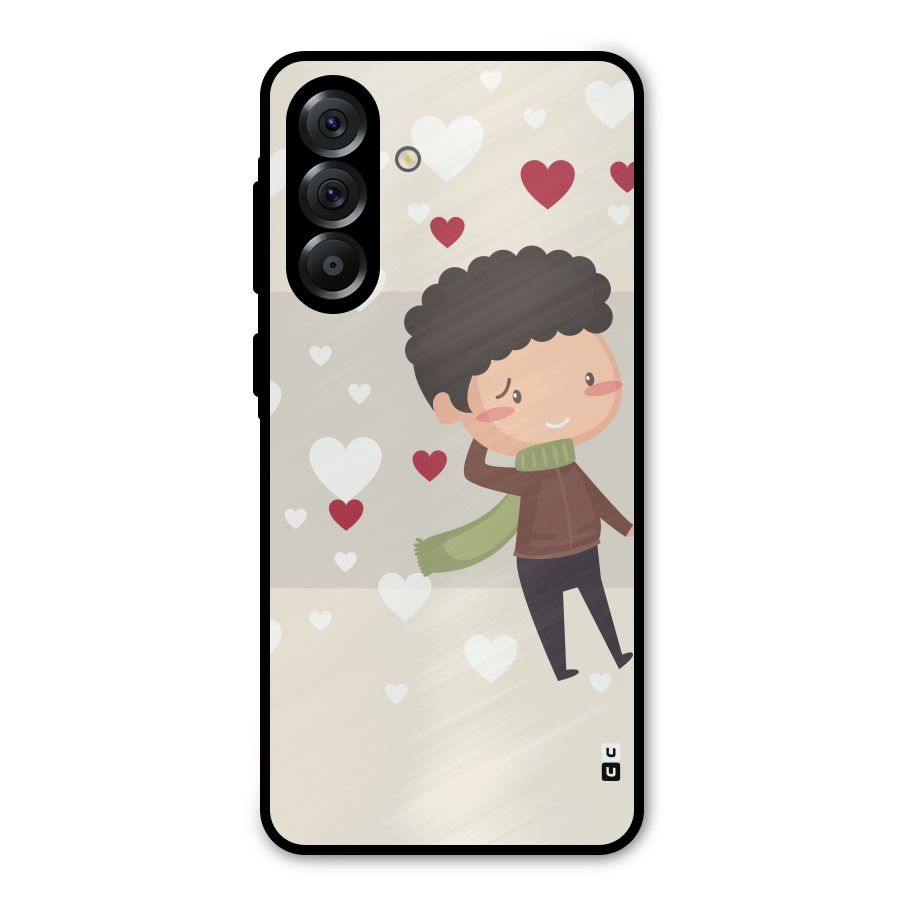 Boy in love Metal Back Case for Galaxy A36