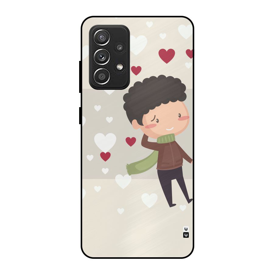 Boy in love Metal Back Case for Galaxy A52