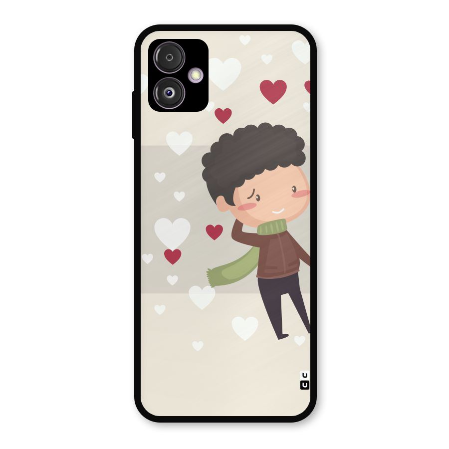 Boy in love Metal Back Case for Galaxy F14
