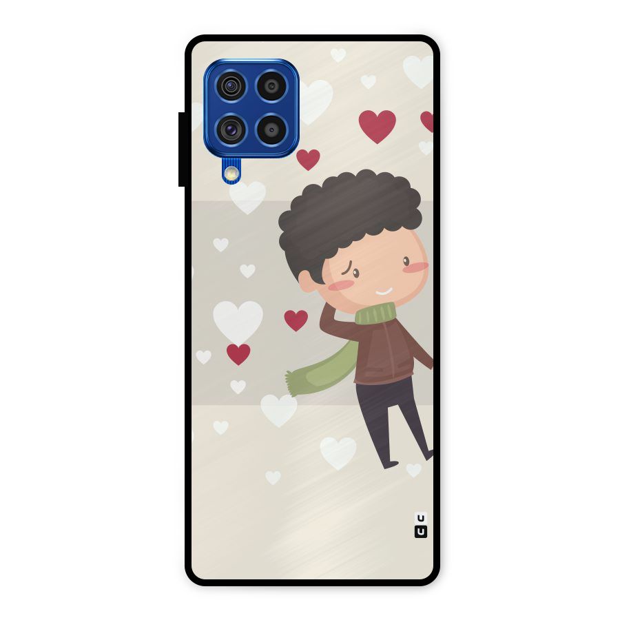 Boy in love Metal Back Case for Galaxy F62