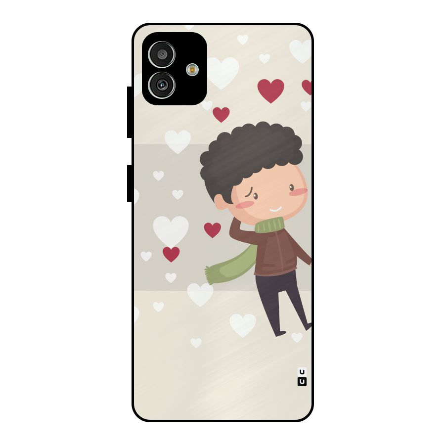 Boy in love Metal Back Case for Galaxy M13 5G