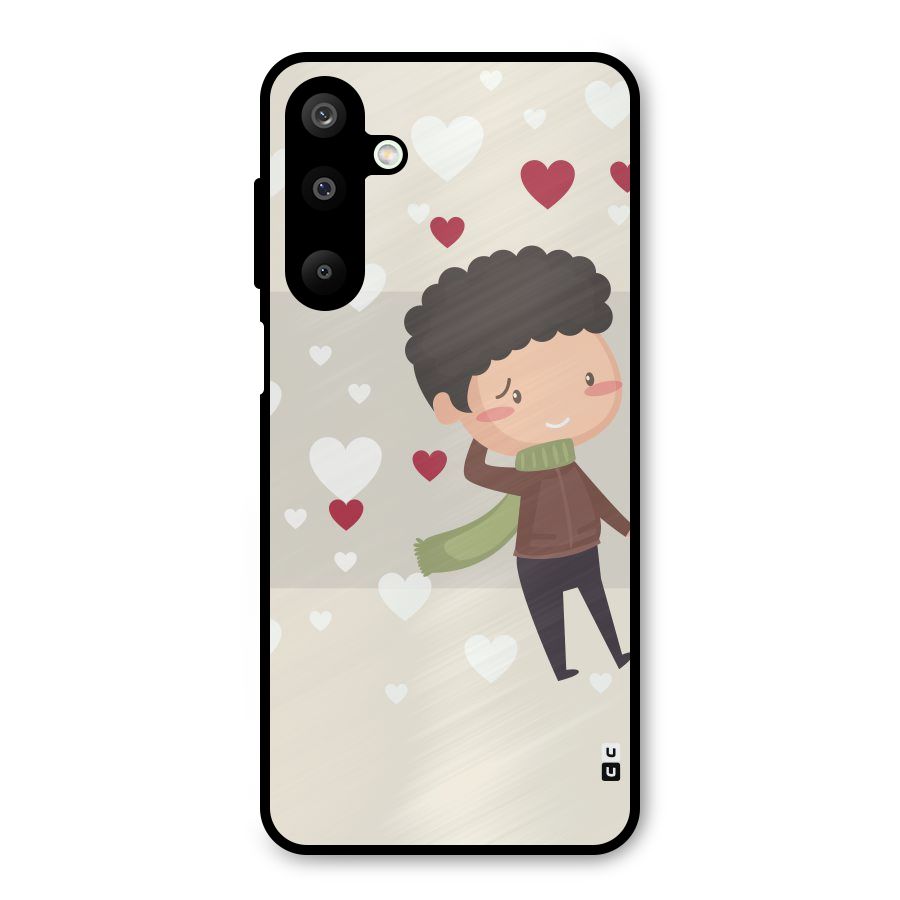 Boy in love Metal Back Case for Galaxy M16
