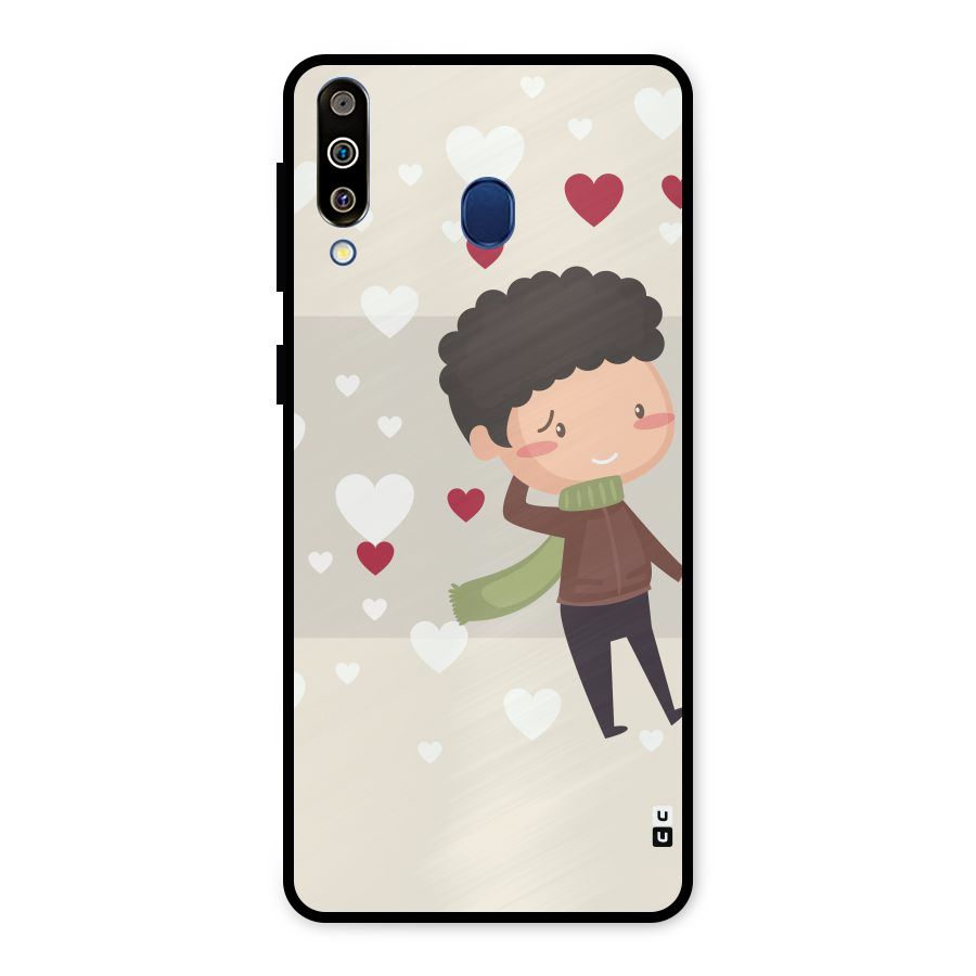 Boy in love Metal Back Case for Galaxy M30