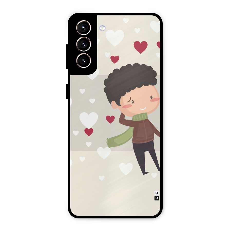 Boy in love Metal Back Case for Galaxy S21 Plus