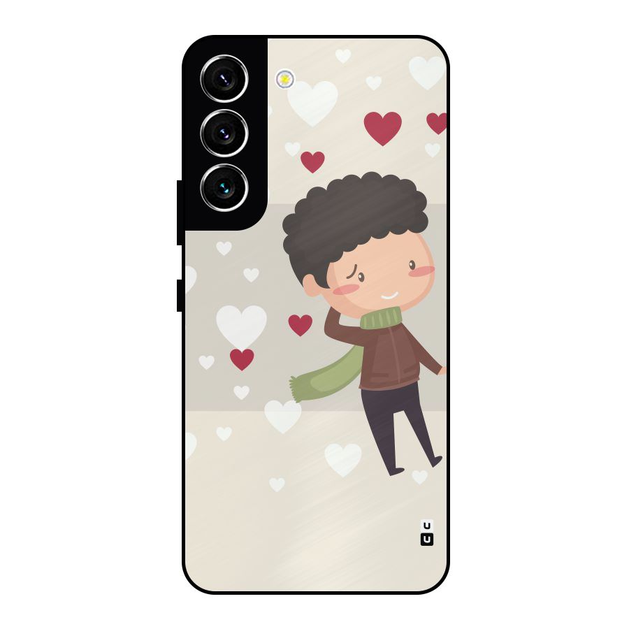 Boy in love Metal Back Case for Galaxy S22 5G
