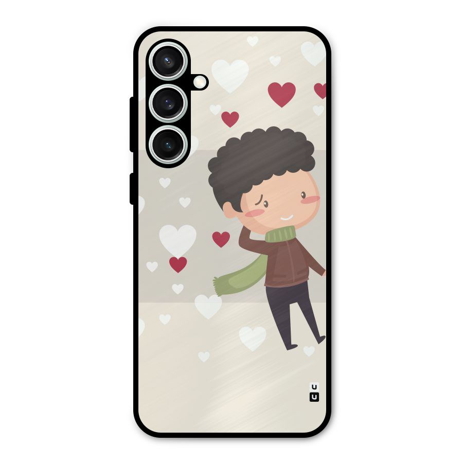 Boy in love Metal Back Case for Galaxy S23 FE