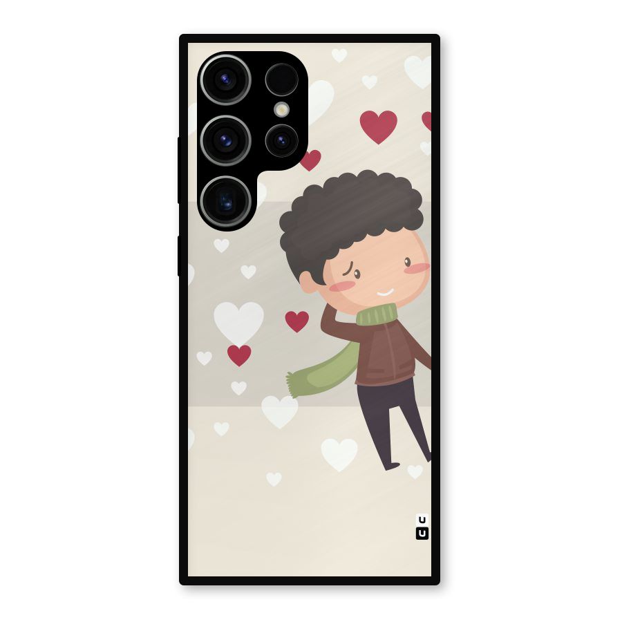 Boy in love Metal Back Case for Galaxy S23 Ultra