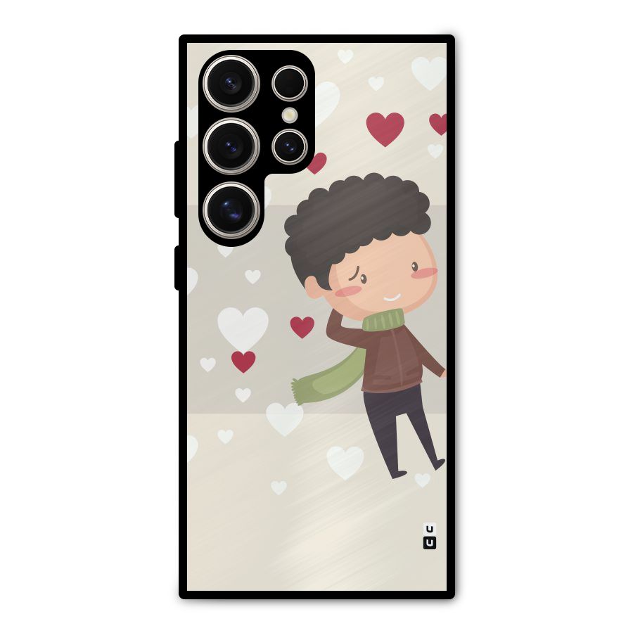 Boy in love Metal Back Case for Galaxy S24 Ultra