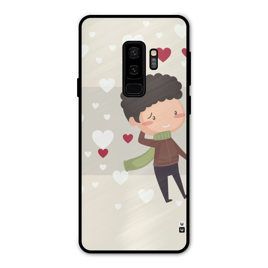 Boy in love Metal Back Case for Galaxy S9 Plus