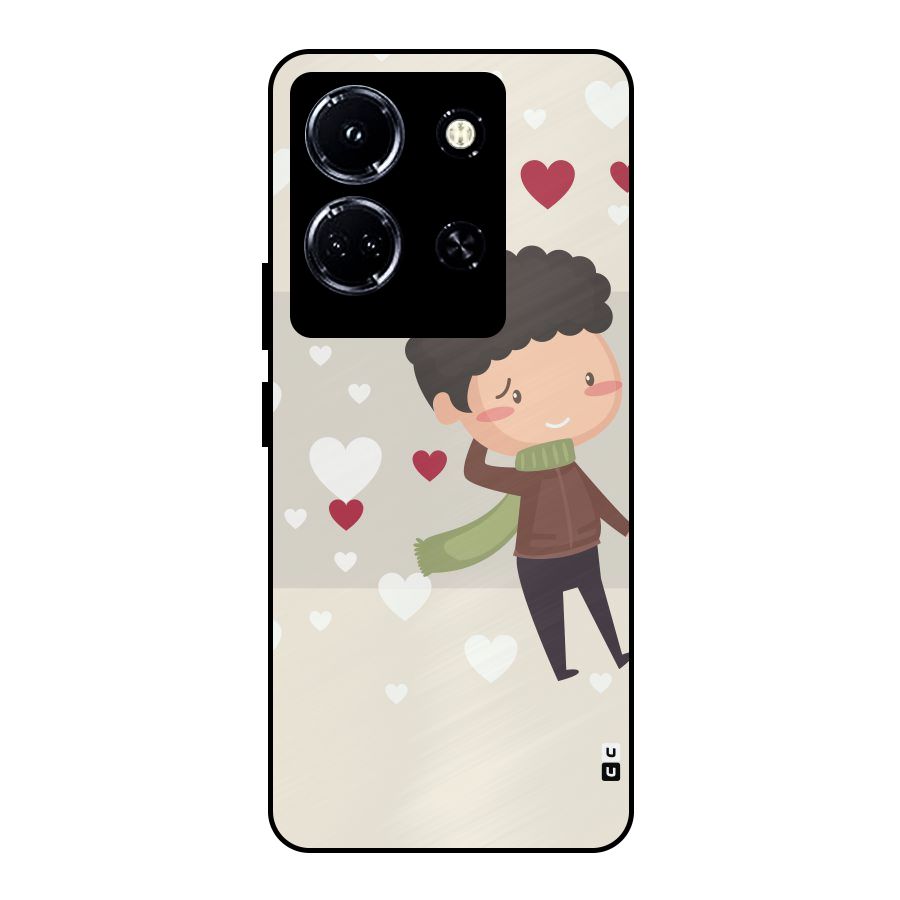 Boy in love Metal Back Case for Infinix Note 30 5G
