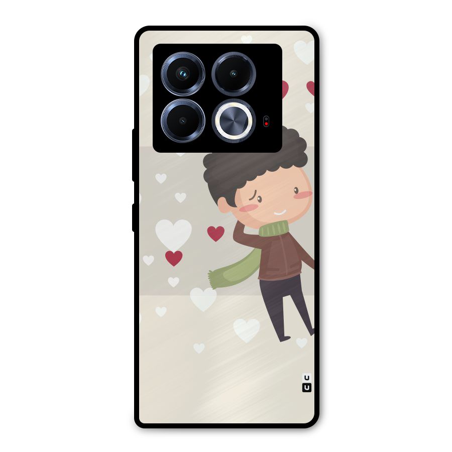 Boy in love Metal Back Case for Infinix Note 40 5G