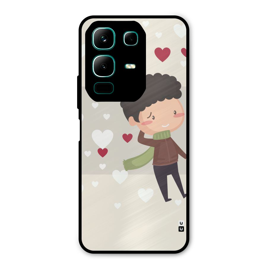 Boy in love Metal Back Case for Infinix Note 50x
