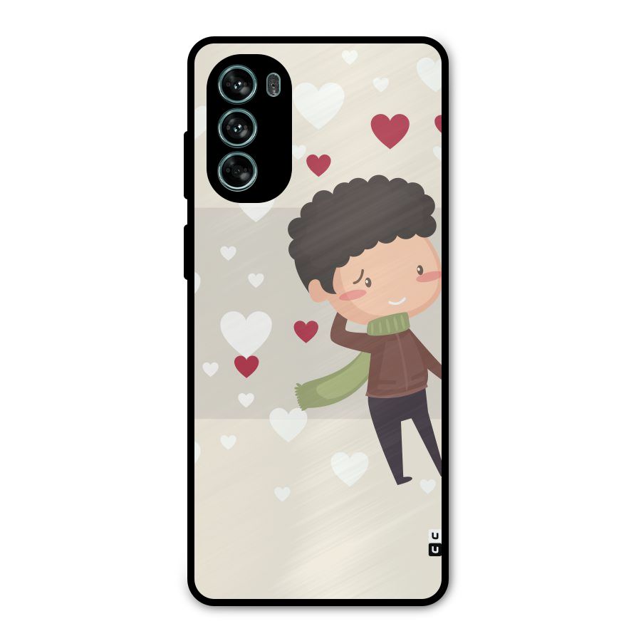 Boy in love Metal Back Case for Moto G62