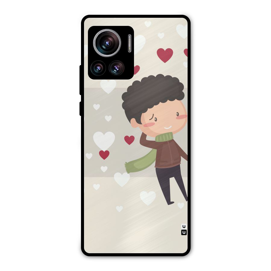 Boy in love Metal Back Case for Motorola Edge 30 Ultra