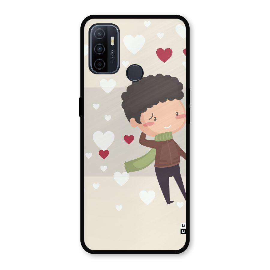 Boy in love Metal Back Case for Oppo A53