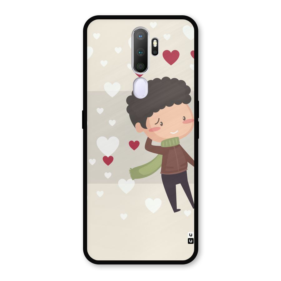 Boy in love Metal Back Case for Oppo A9 (2020)
