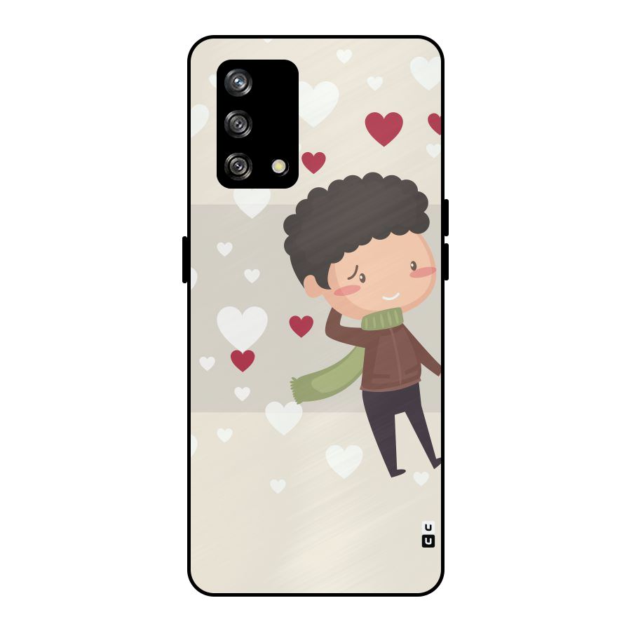 Boy in love Metal Back Case for Oppo F19